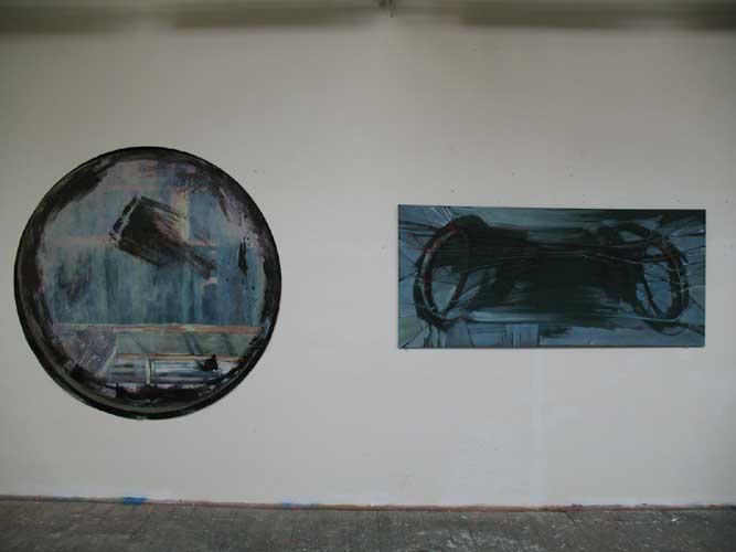 Lucie Novkov, Bez nzvu, z cyklu Lodn oknka, pohled do instalace