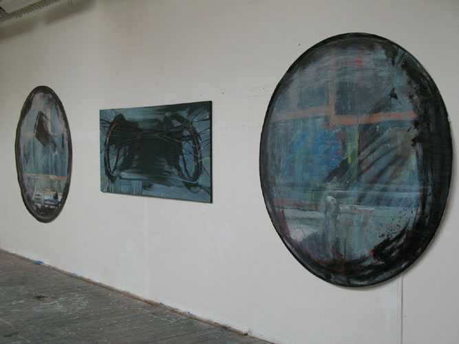 Lucie Novkov, Bez nzvu, z cyklu Lodn oknka, pohled do instalace