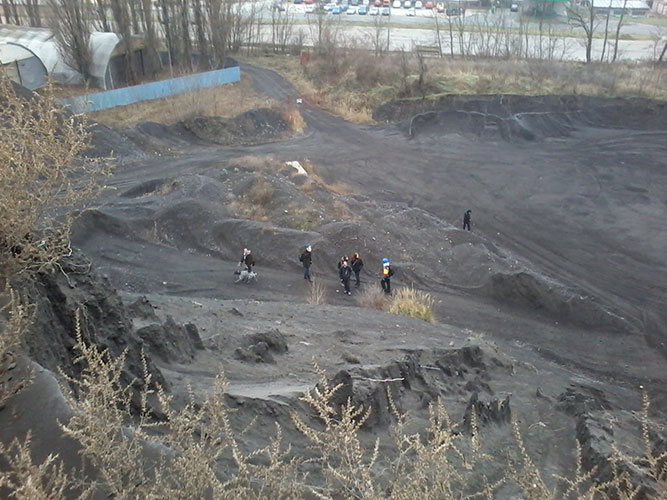   2. ateliérová výprava, tentokrát na Oslavansko- Zbýšovský uhelný revír , středa  4.12.2013